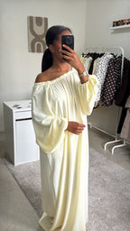 Robe longue à carreaux- SELEN